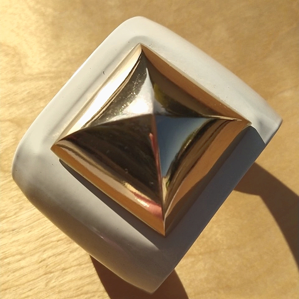 Pyramid Stud Cuff Bracelet